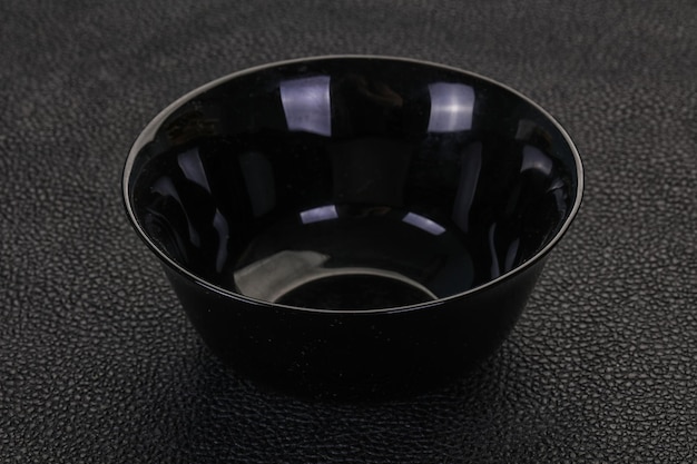 Empty ceramic bowl