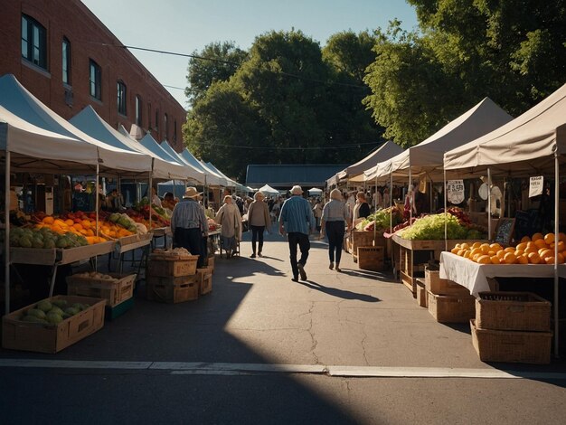 Photo empty farmers markets_6