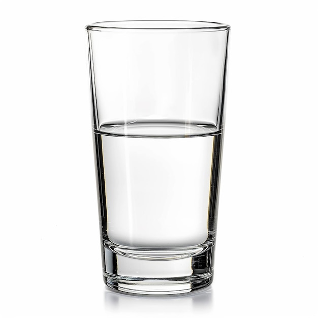 Empty Glass for Water Juice or Milk