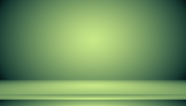 Empty Green Studio well use as background,website template,frame,business report.