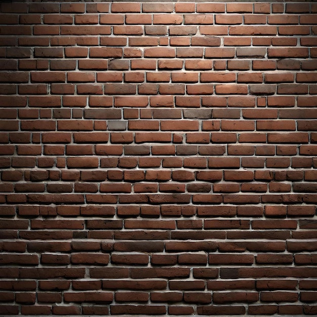 Empty Red Brick Wall