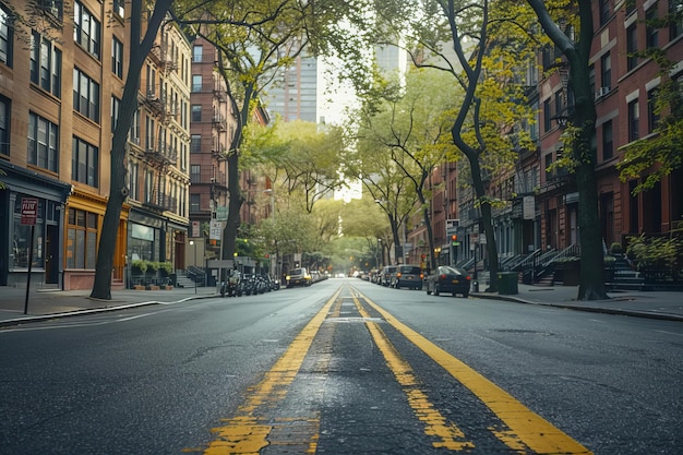 Empty road