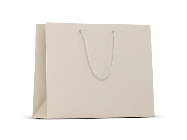 Empty Shopping Bag for advertising and branding