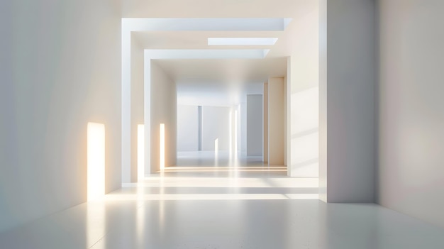 Empty Square By Modern Architectures Generative AI