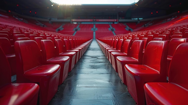 Empty Stadium Seats