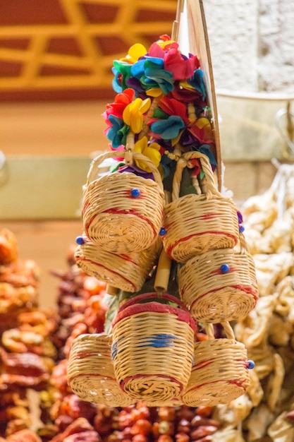 Empty wicker baskets for sale