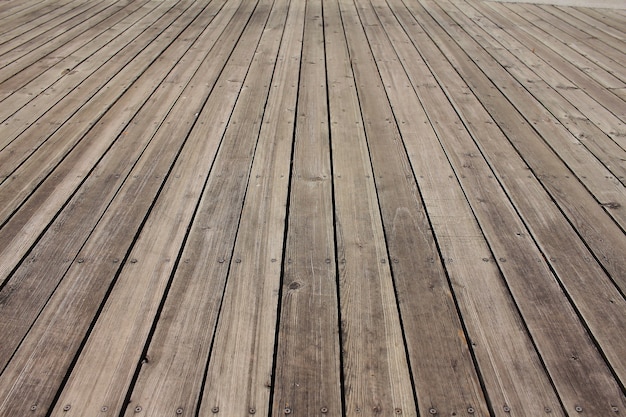 Empty wooden floor background