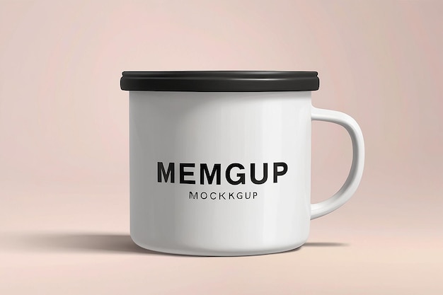 Enamel Mug Mockup