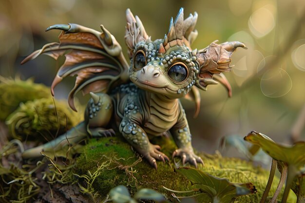 Enchanted Baby Dragon