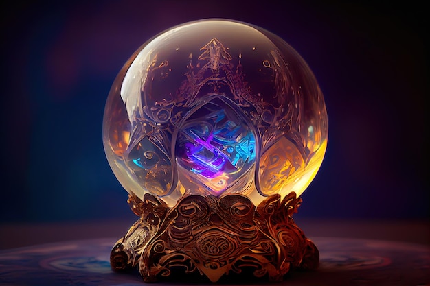 Enchanted Crystal Ball Generative AI