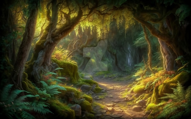 Enchanted Forest Illusion