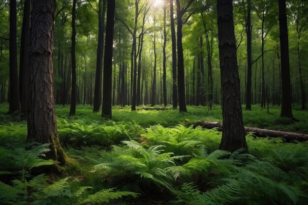 Enchanted Forest Morning