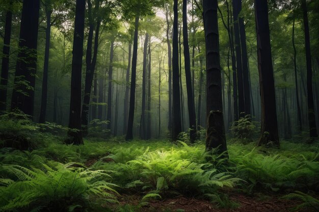 Enchanted Forest Morning