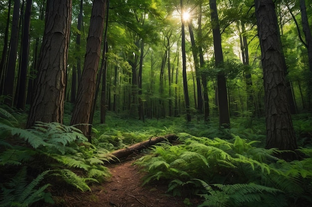 Enchanted Forest Morning