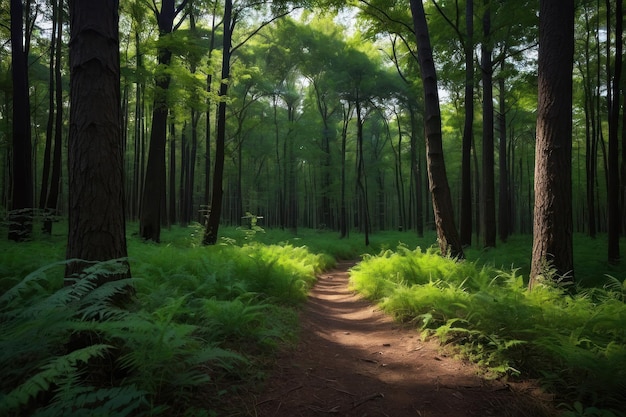 Enchanted Forest Morning