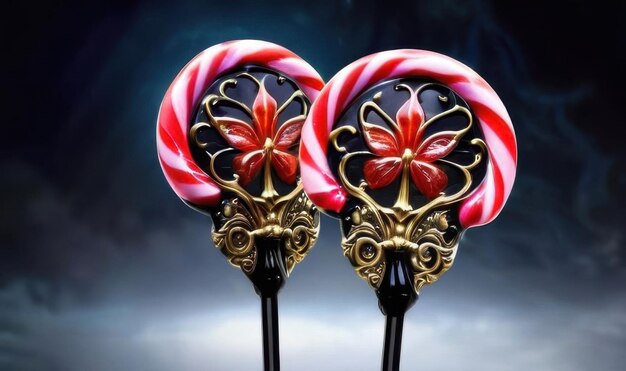 Photo enchanted fruit lollipops ultra detailed hyperrealism epicenchanted fruit lollipops ultra detailed hyperrealism epic