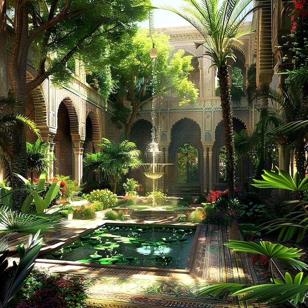 Enchanted Garden Oasis