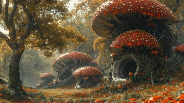 Enchanted Mushroom Forest