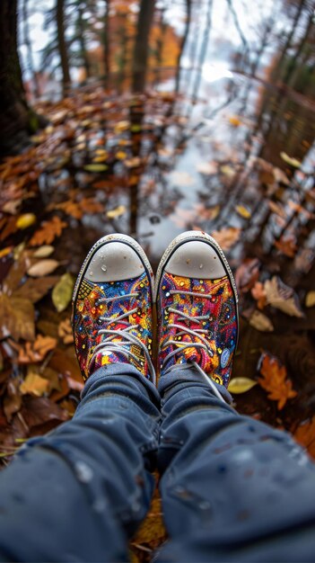 Enchanted shoes designed for treks through mystical woods