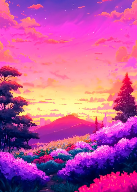 Enchanting Anime Landscapes Where Nature Comes to Life