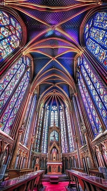 The enchanting beauty of Sainte Chapelle