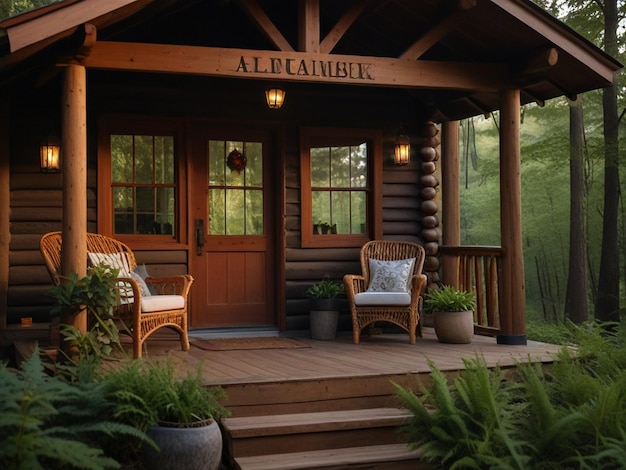 Enchanting Cabin Retreat A Tranquil Haven in the Heart of Nature