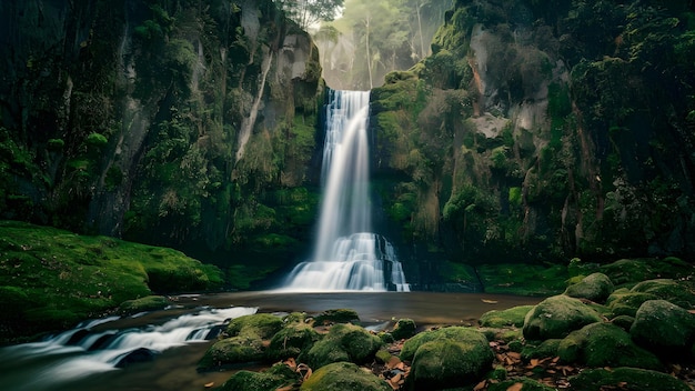 Enchanting Cascade in Brazil39s Lush Wilderness Concept Nature Waterfalls Brazil Wilderness Adventure