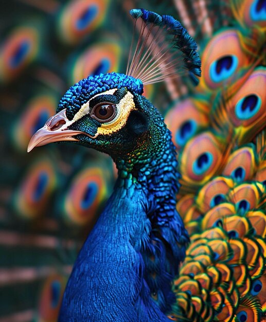 The Enchanting Dance of the Peacock A Visual Symphony