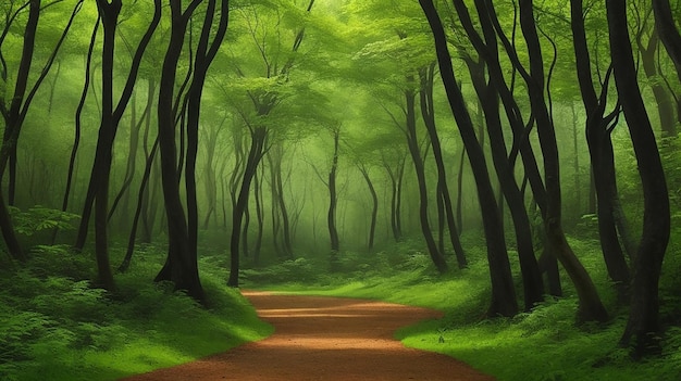 Enchanting forest beautiful high quality