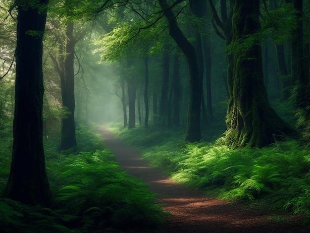 Enchanting forest beautiful high quality