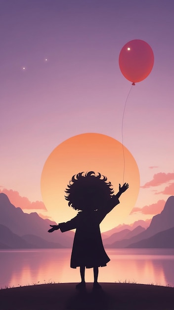 Enchanting Silhouette wallpaper portrait