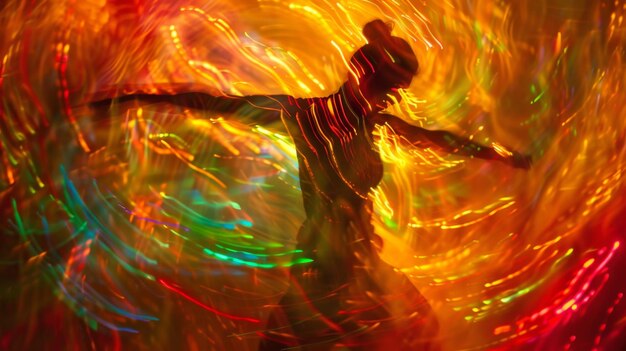 Photo enchantment in motion vibrant ecstatic dance encounter