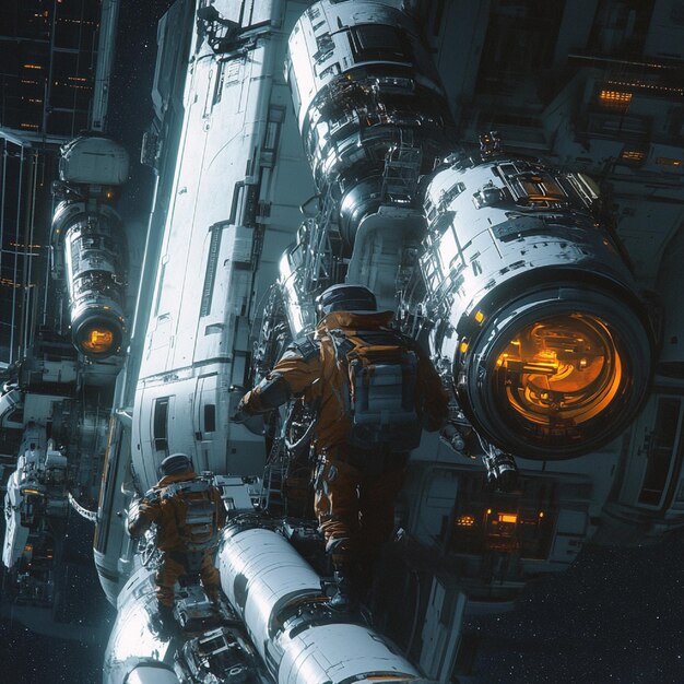 Encounter a space stations malfunctioning stasis pods releasing dormant crew members