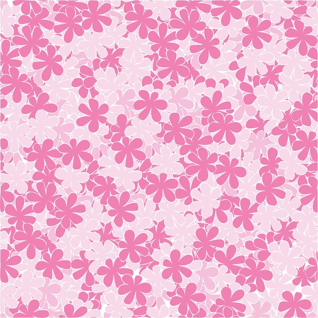 endless delicate pattern spring flowers apple cherry blossom.