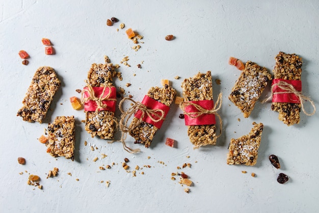 Energy granola bars