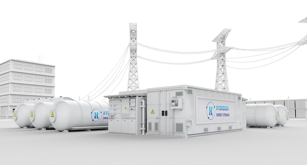 Energy storage system or battery container for infrastructure development