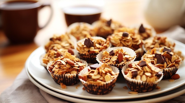 EnergyPacked Muesli Honey Peanut Butter Muffins