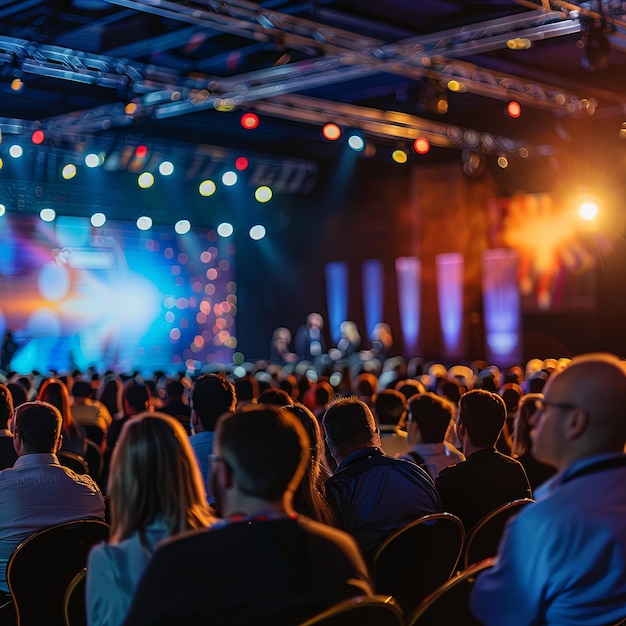 Engaged Audience at Professional Business Conference