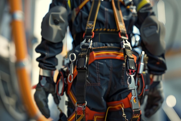 Engineer advanced safety harnesses with ergonomic generative ai