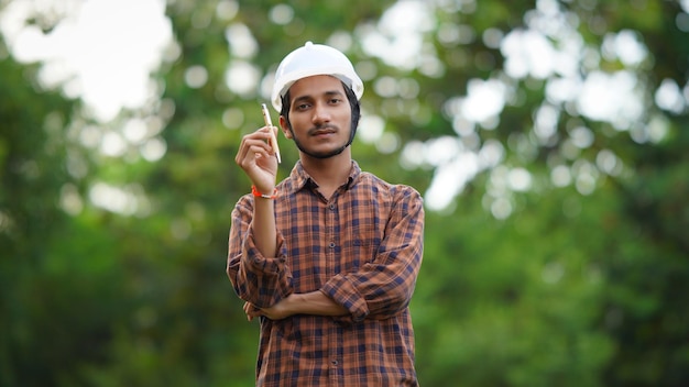 Engineer Describing the Power of the Pen