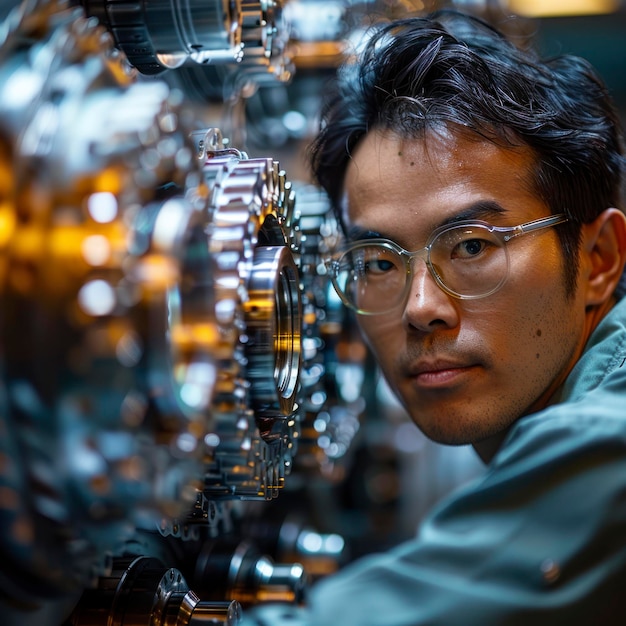 Engineer from Japan specializing in precision manufacturing techniques