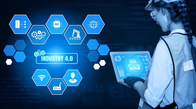 Engineering technology and industry 4.0 smart factory concept