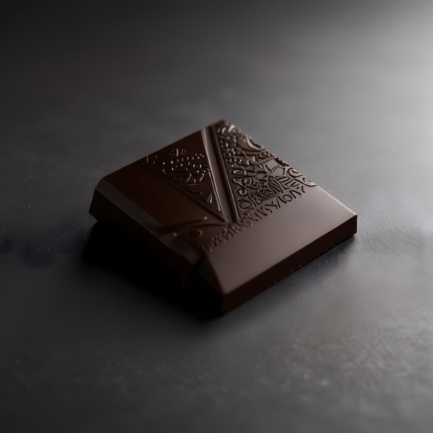 Engraved Dark Chocolate