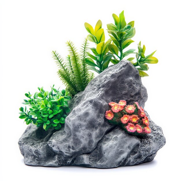 Photo enhance your aquarium with this beautiful naturallooking decoration