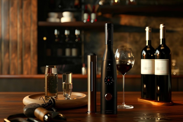 Enhance your wine rituals with stylish and compact generative ai