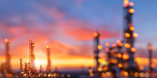 Photo enhancing gas oil refining methods in the petroleum industry concept petroleum industry gas oil refining enhanced methods sustainability efficiency