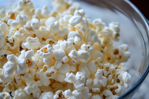 Enjoy homemade natural popcorn