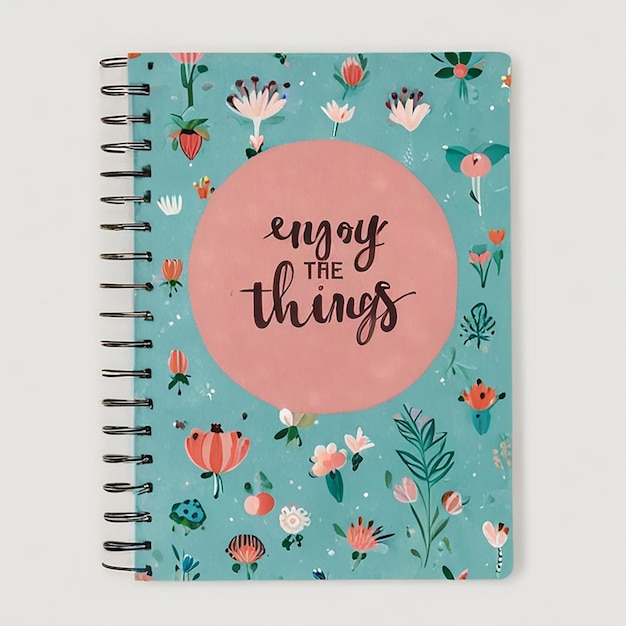 Photo enjoy the little things notebook