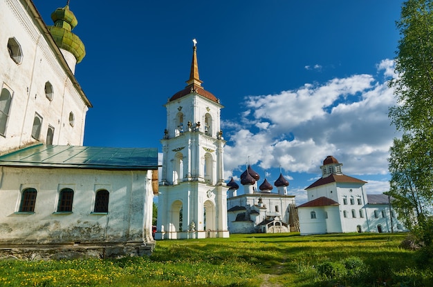 Ensemble of the Cathedral Square, Kargopol, Arkhangelsk Region, Russia