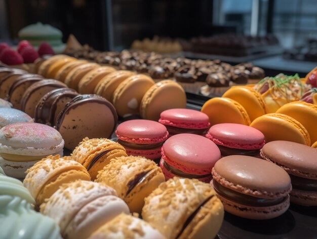 The Enticing Extravagance of a French Pastry Display